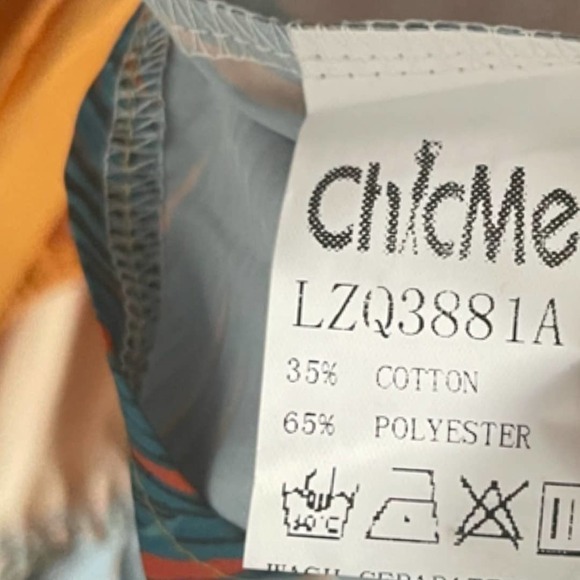 Ladies Tropical Print Hollow-out Design Off Shoulder V Neck Boho Maxi Dress - Picture 12 of 13